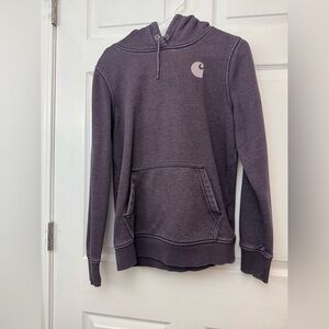 Carhartt Women’s Dark Purple Sweatshirt Size Medium